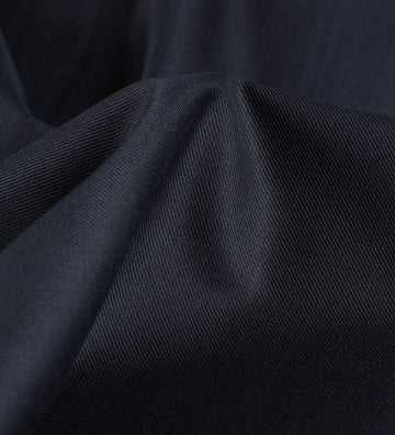 Midnight Herringbone Super 110's By Rare Wool (Unstitched Suiting Fabric)