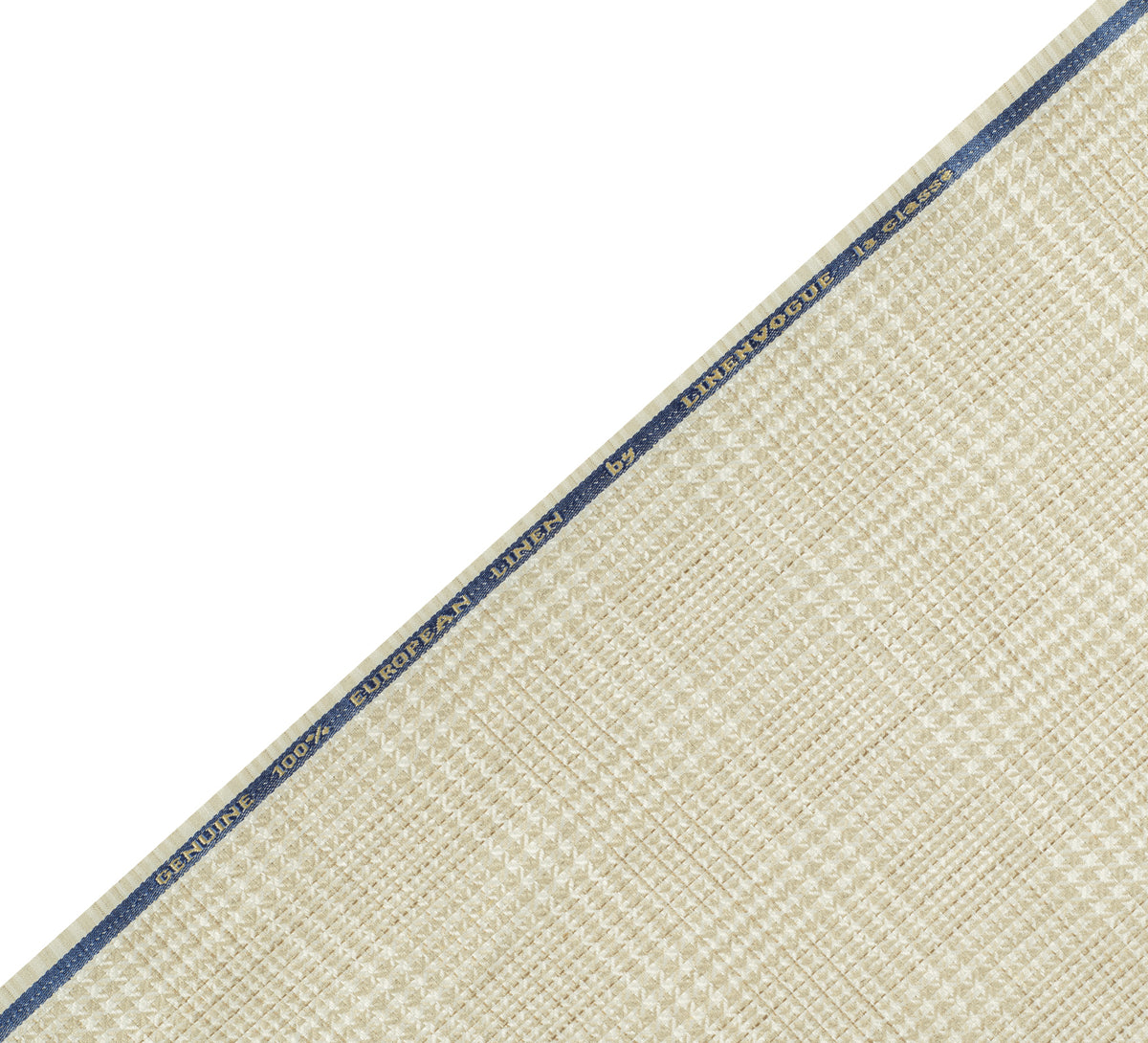 Ivory Luxe Weave By Linen vogue (Unstitched Shirting, Suiting and Kurta Fabric)