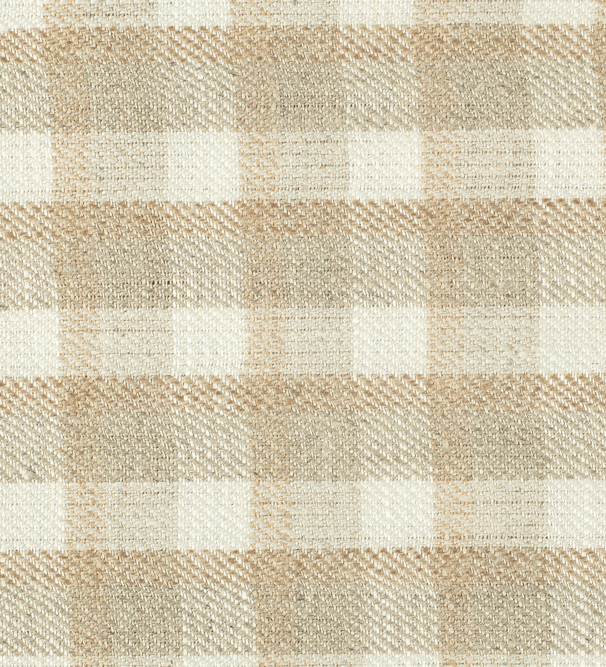 Sandstone Luxe Check By Linen vogue (Unstitched Shirting, Suiting and Kurta Fabric)