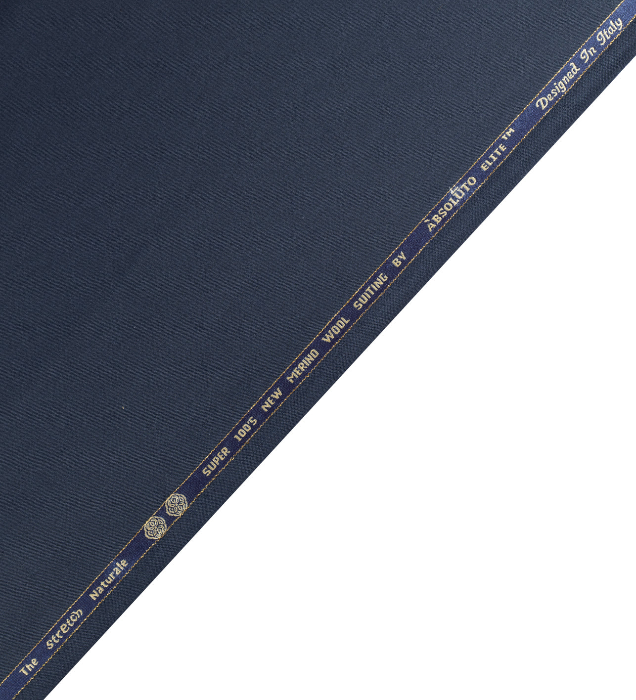 Ink Blue by Absoluto (Unstitched Suiting Fabric)