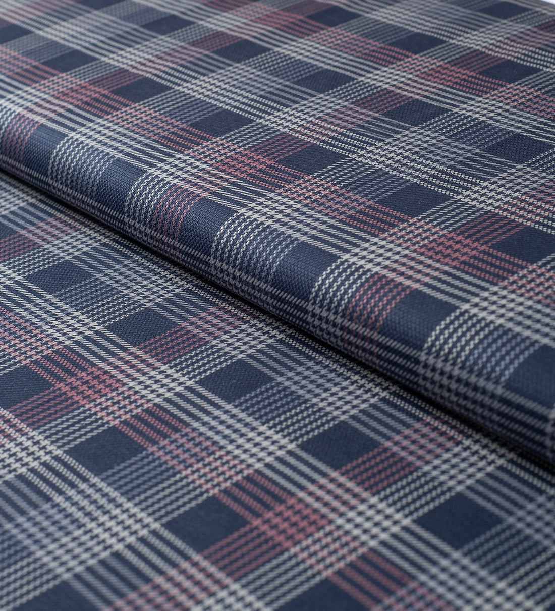Heritage Nocturne Check by Reid & Taylor (Unstitched Shirting Fabric)
