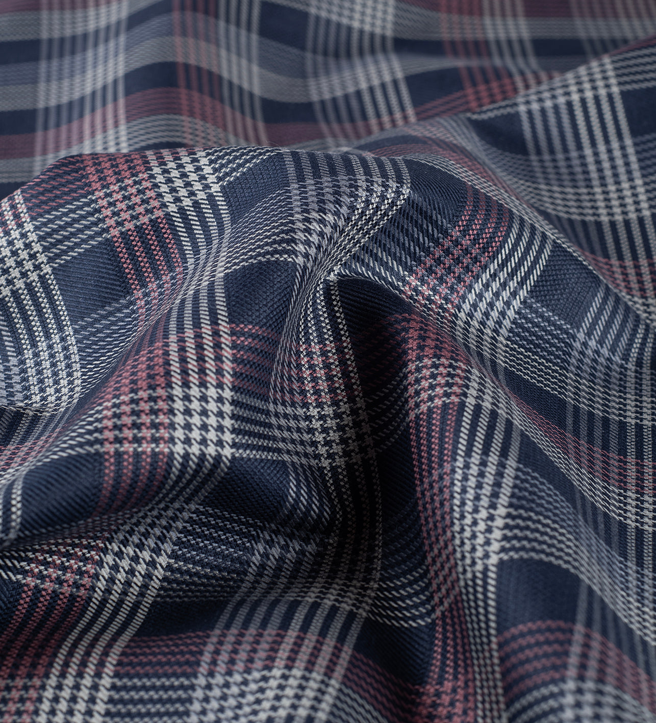 Heritage Nocturne Check by Reid & Taylor (Unstitched Shirting Fabric)