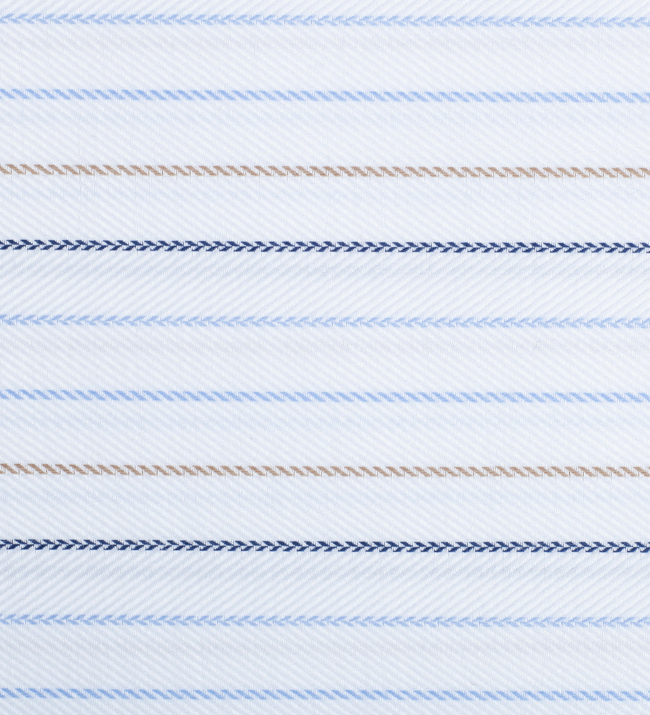Summit Blanc Stripe by Reid & Taylor (Unstitched Shirting Fabric)