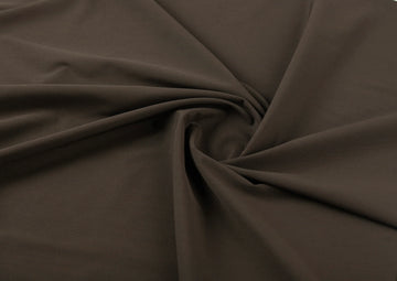 Brown Lycra By D&J Italy (Unstitched Suiting Fabric) - Detailory
