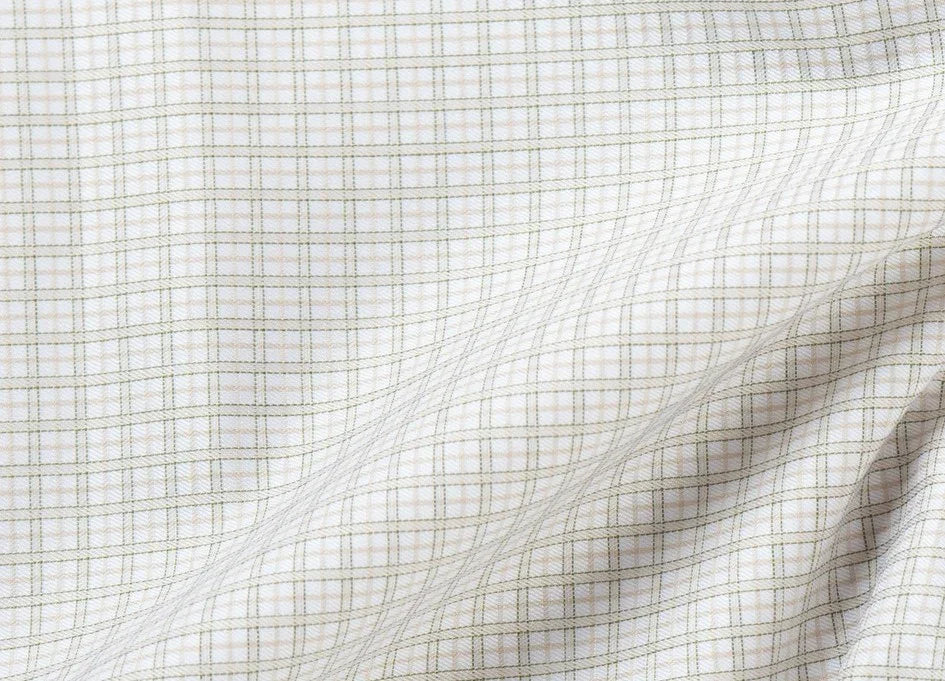 Monticello Check by Tessitura Monti (Unstitched Shirting Fabric) - Detailory