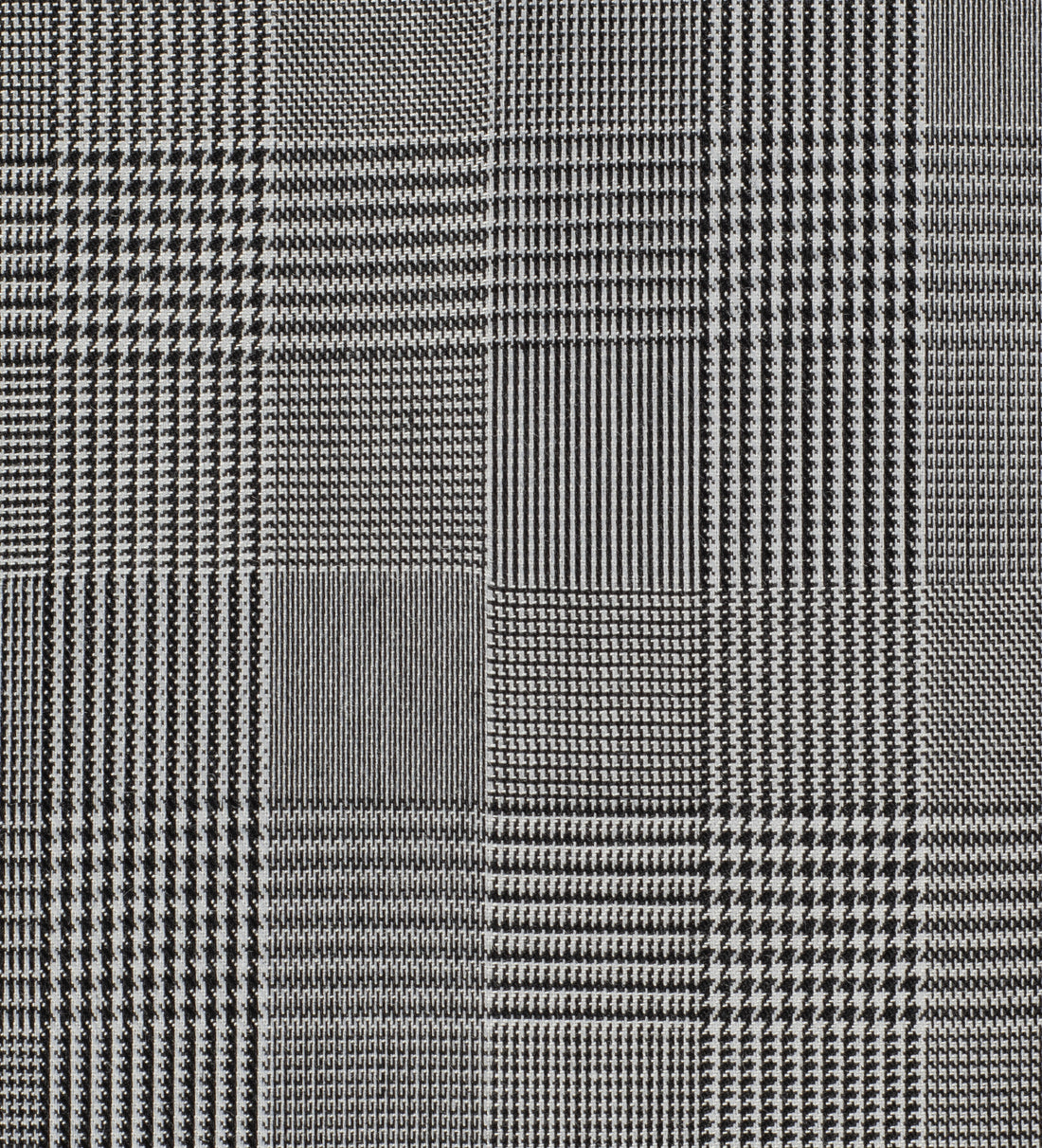 Noir Heritage Grid by Reid & Taylor (Unstitched Shirting Fabric)