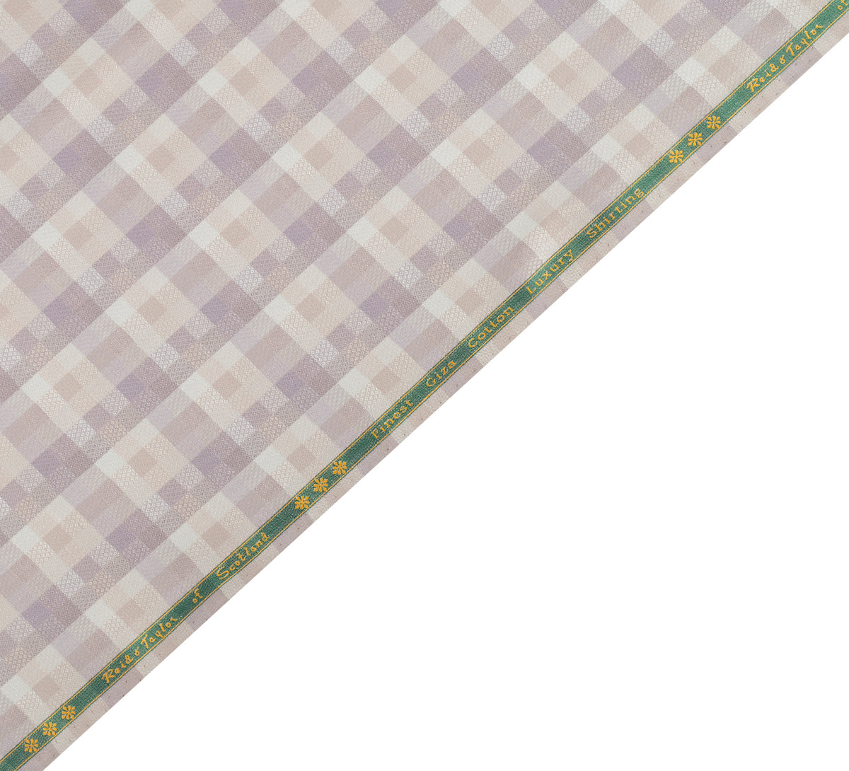 Luxe Mist Mosaic Jacquard by Reid & Taylor (Unstitched Shirting Fabric)