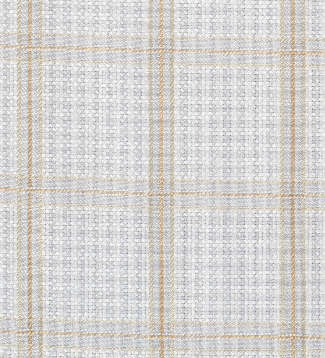 Ivory Luxe Plaid by Reid & Taylor (Unstitched Shirting Fabric)