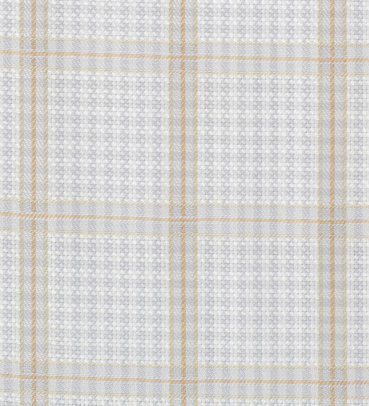 Ivory Luxe Plaid by Reid & Taylor (Unstitched Shirting Fabric)