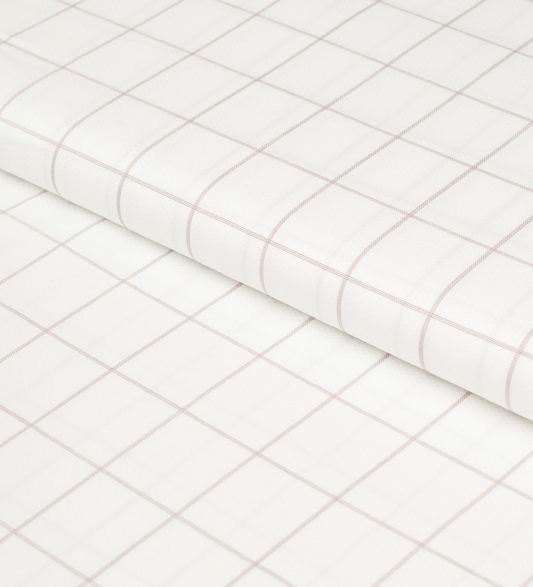 Rose Mist Windowpane by Reid & Taylor (Unstitched Shirting Fabric)