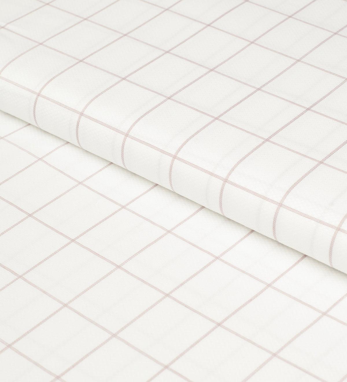 Rose Mist Windowpane by Reid & Taylor (Unstitched Shirting Fabric)