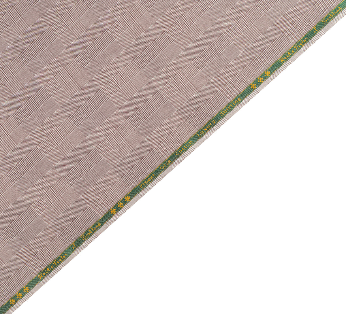 Mocha Rose Heritage  by Reid & Taylor (Unstitched Shirting Fabric)