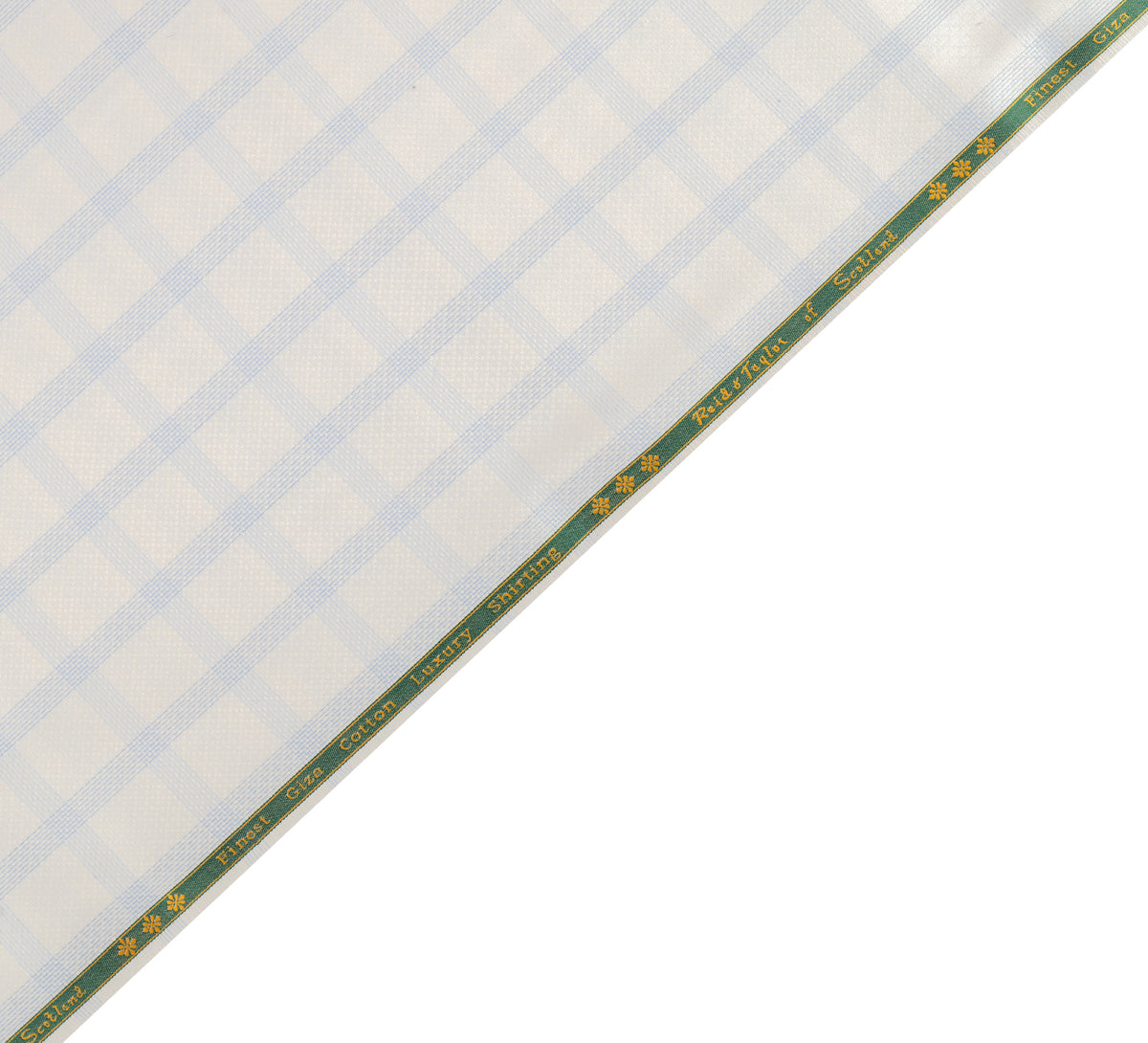 Azure Whisper Luxe by Reid & Taylor (Unstitched Shirting Fabric)