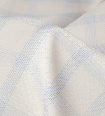 Azure Whisper Luxe by Reid & Taylor (Unstitched Shirting Fabric)