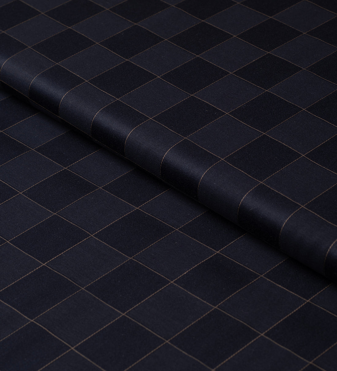 Midnight Espresso Luxe by Reid & Taylor (Unstitched Shirting Fabric)