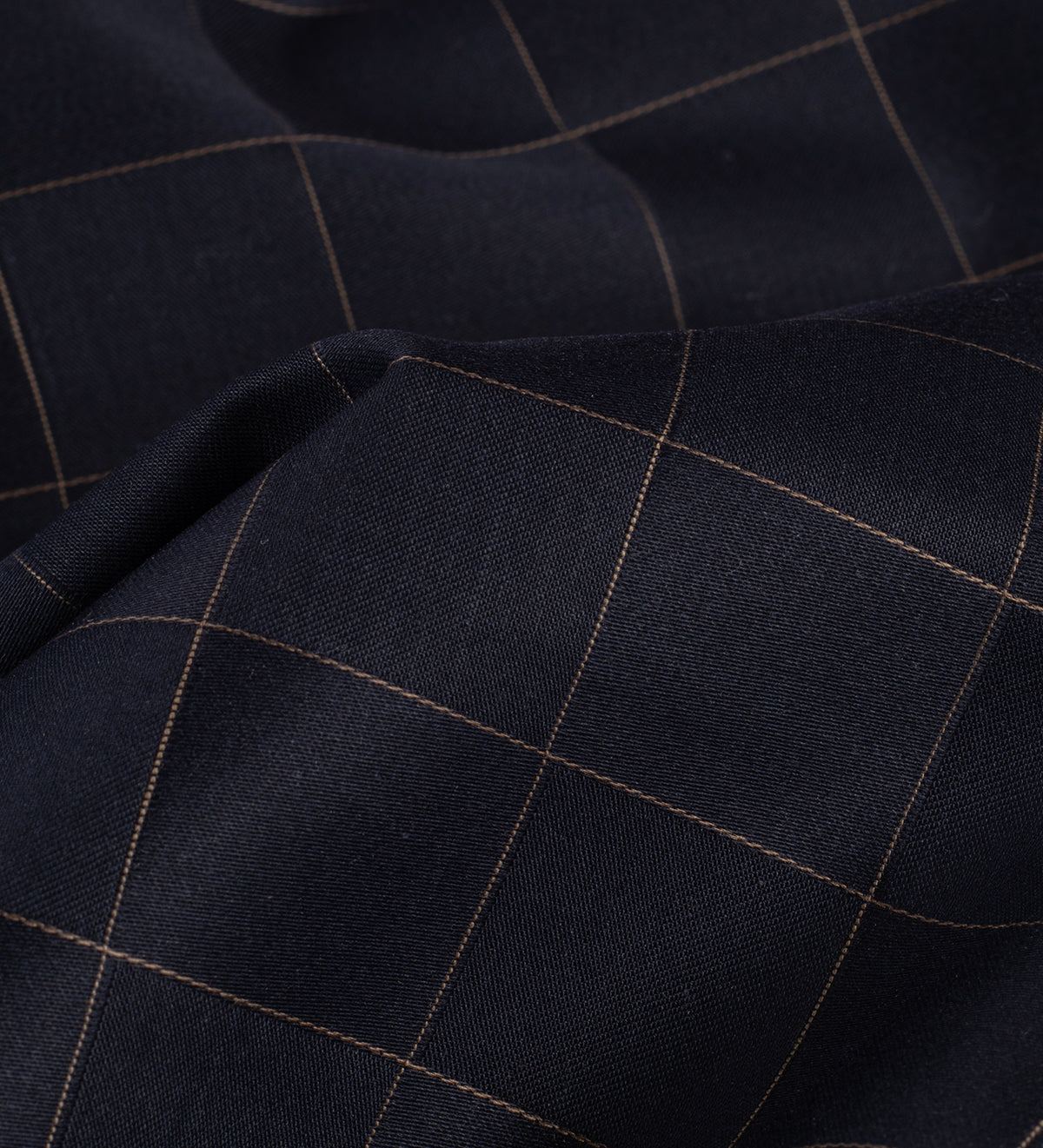 Midnight Espresso Luxe by Reid & Taylor (Unstitched Shirting Fabric)