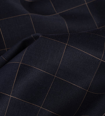Midnight Espresso Luxe by Reid & Taylor (Unstitched Shirting Fabric)