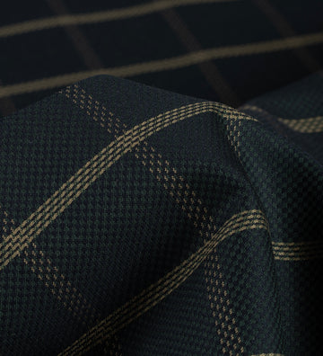 Forest Noir Heritage by Reid & Taylor (Unstitched Shirting Fabric)