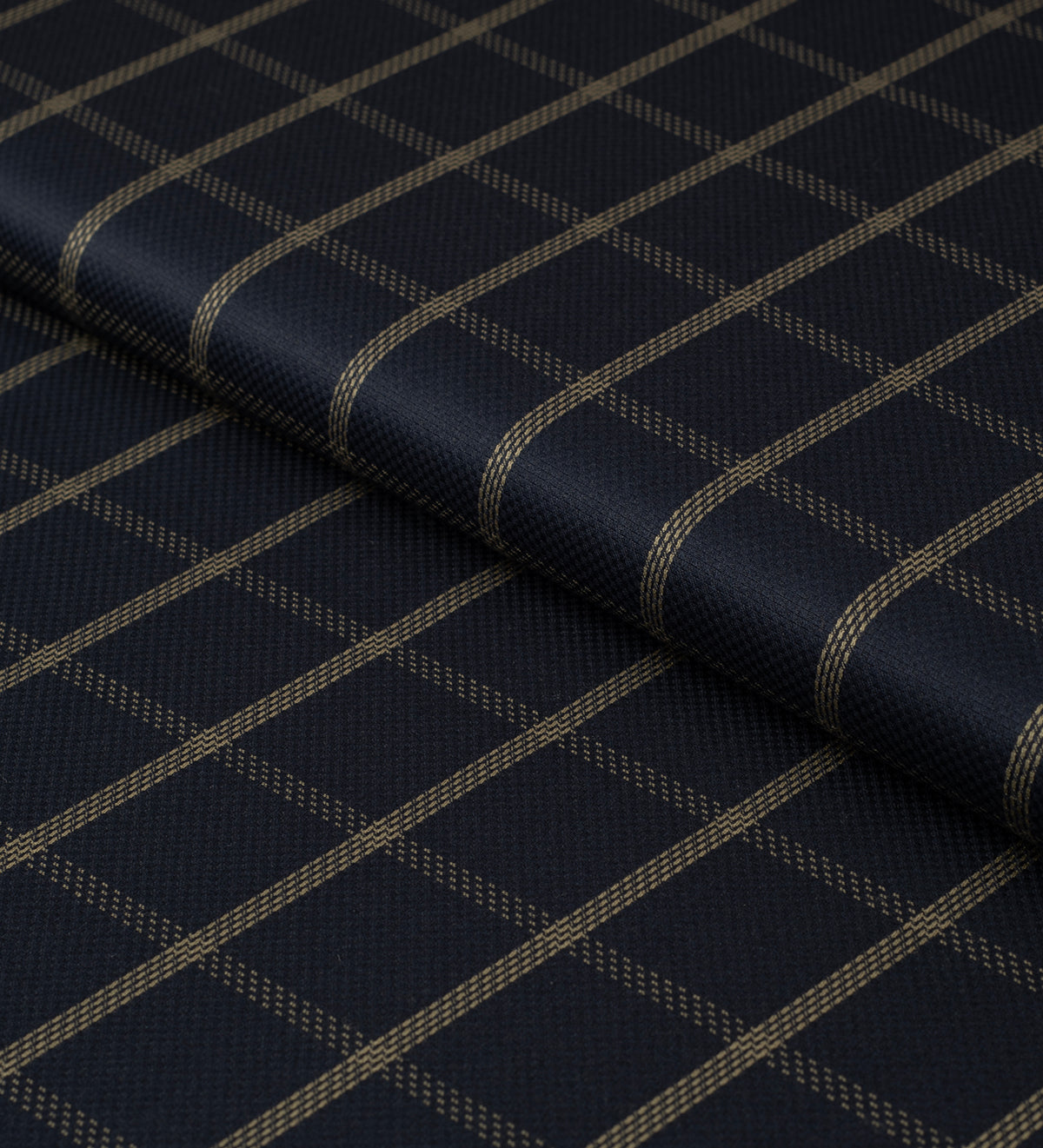 Midnight Gold Heritage by Reid & Taylor (Unstitched Shirting Fabric)