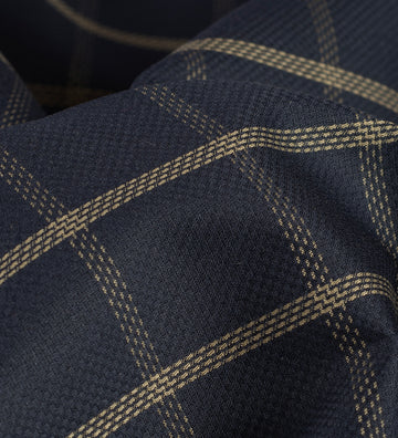 Midnight Gold Heritage by Reid & Taylor (Unstitched Shirting Fabric)