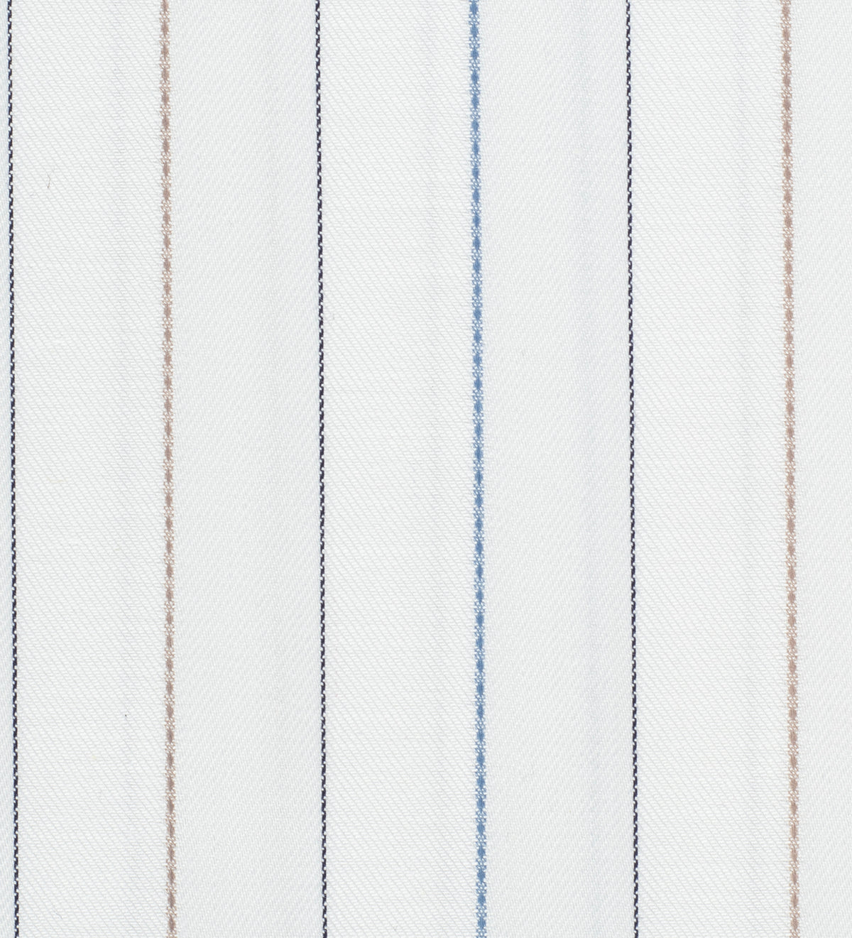 Ivory Luxe Multi-Stripe by Reid & Taylor (Unstitched Shirting Fabric)