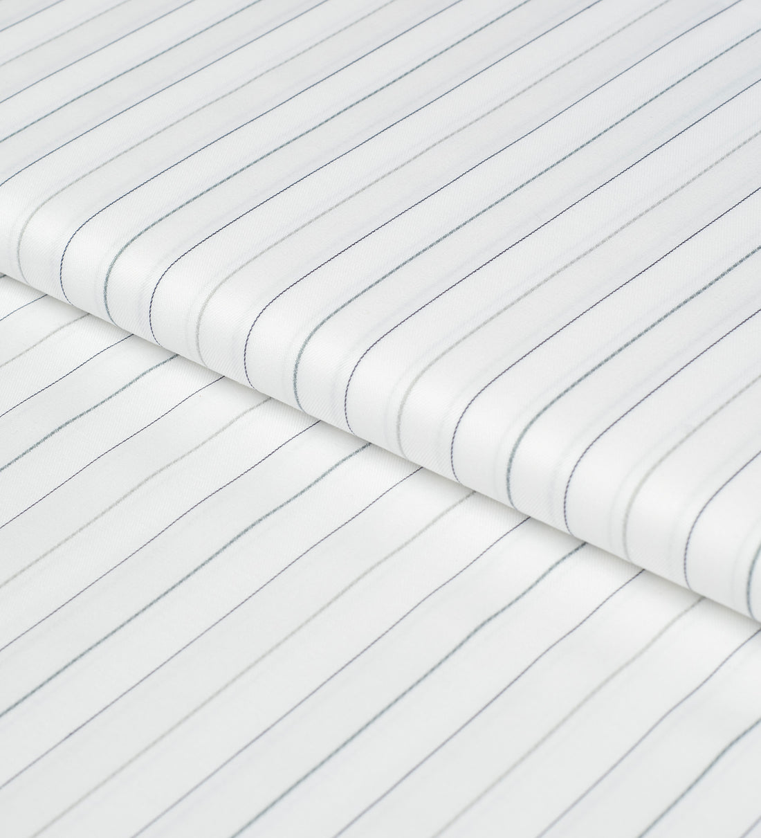 Arctic Pearl Luxe Stripe by Reid & Taylor (Unstitched Shirting Fabric)