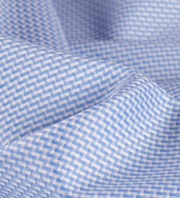 Azure Mist 2/120 by Reid & Taylor (Unstitched Shirting Fabric)