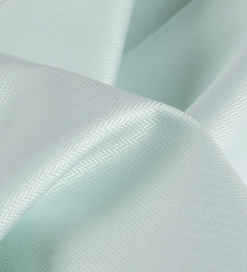 Aqua Mist Chevron by Reid & Taylor (Unstitched Shirting Fabric)