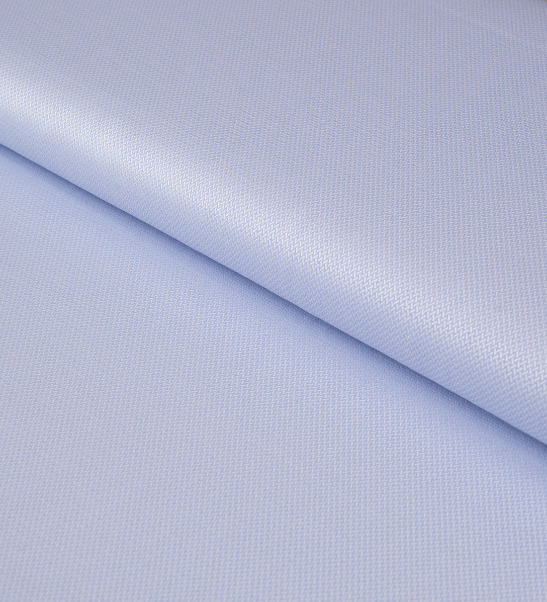 Azure Herringbone & Taylor (Unstitched Shirting Fabric)