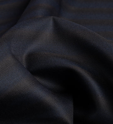 Midnight Charcoal Super 100's By Rare Wool (Unstitched Suiting Fabric)