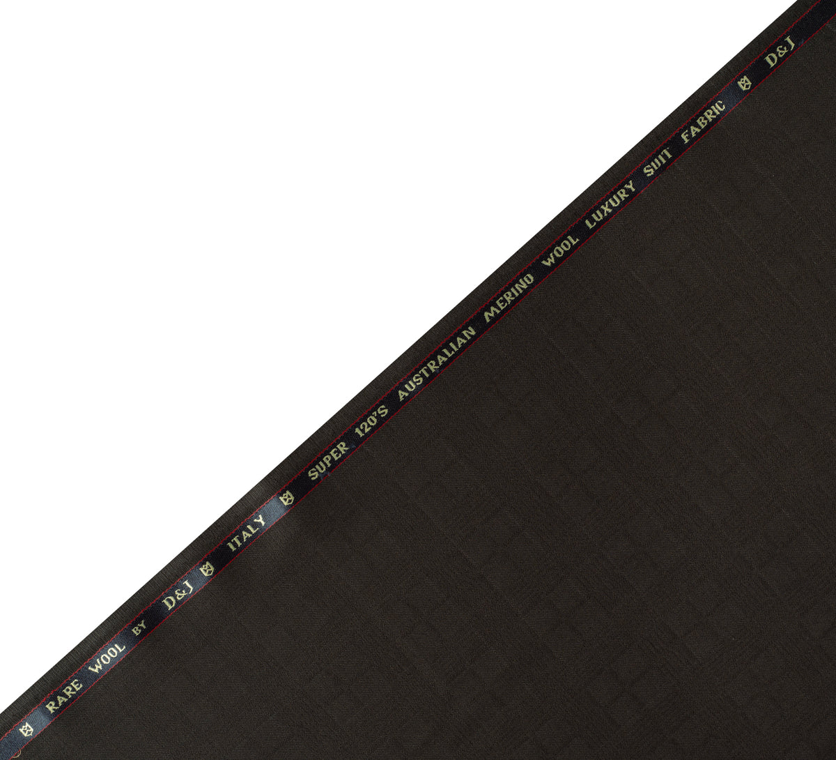 Noir Signature Super 120's By Rare Wool (Unstitched Suiting Fabric)