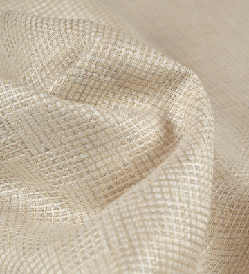 Pebble Ivory by Linen Club (Unstitched Shirting and Kurta Fabric)