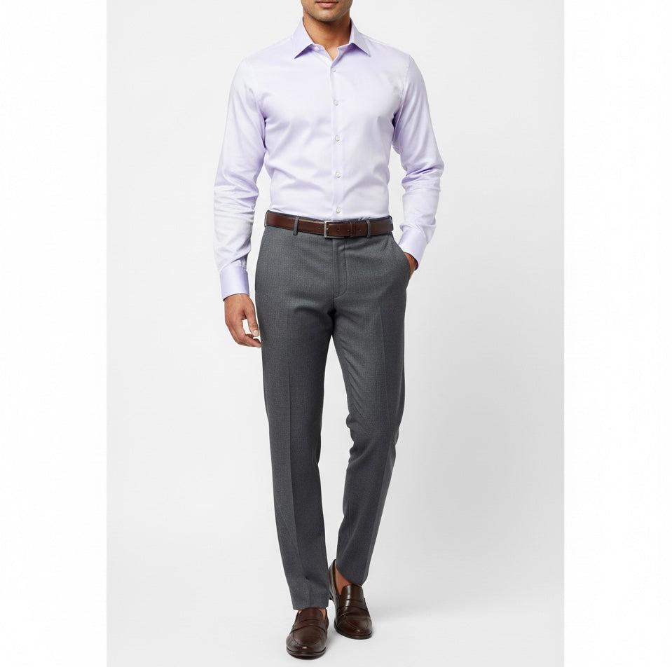 Lavender by Luthai (Unstitched Shirting Fabric)