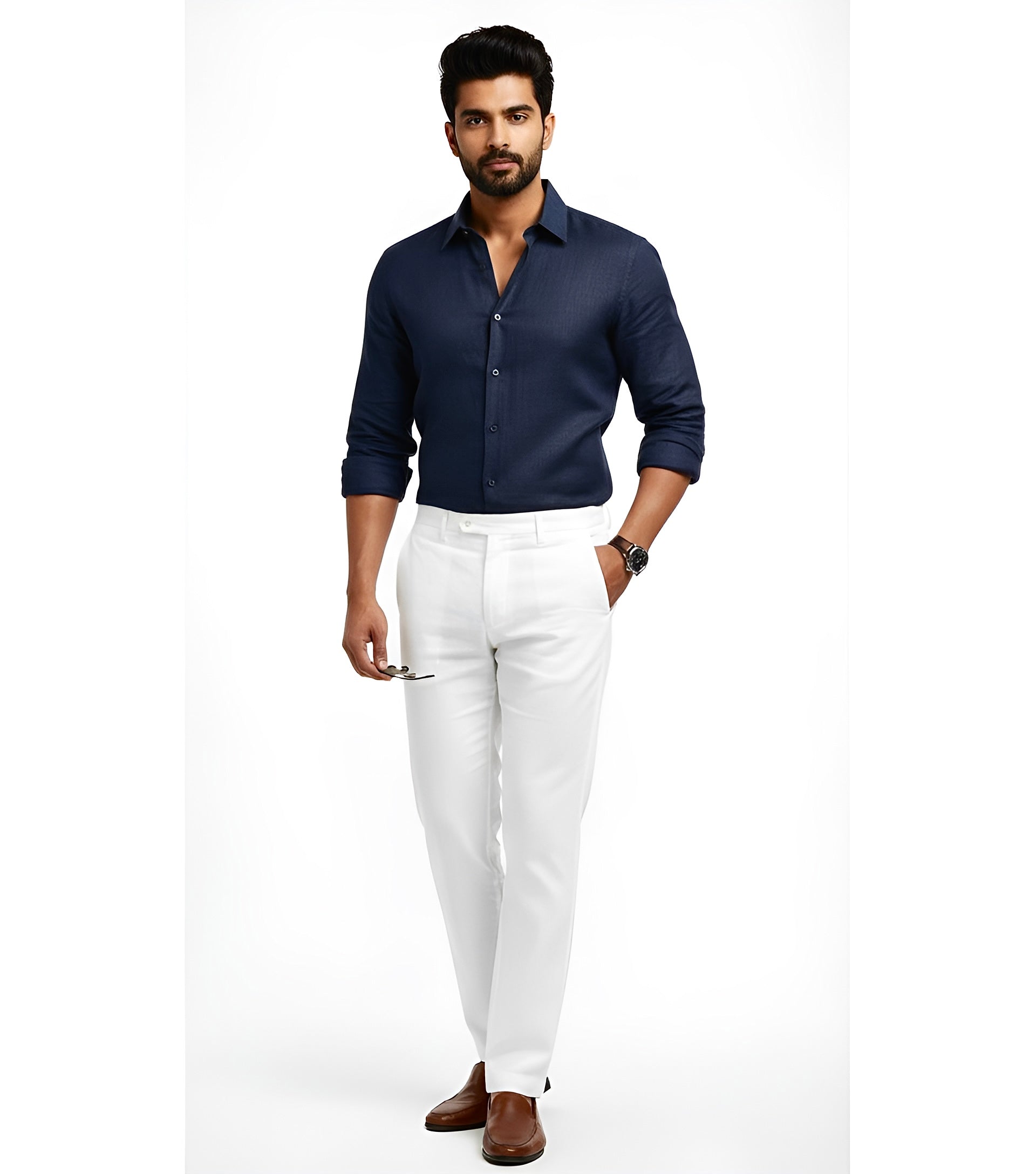 Royal Navy By Roger La Viale (Unstitched Shirting, Suiting and Kurta Fabric)