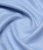 Santorini Sky By Linen Club (Unstitched Shirting Fabric) - Detailory