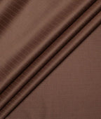 Mocha Bronze Stripe By D&J Italy (Unstitched Suiting Fabric) - Detailory