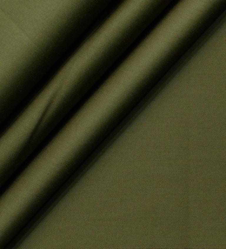 Moss Satin by Vercelli Italy (Unstitched Shirting Fabric) - Detailory