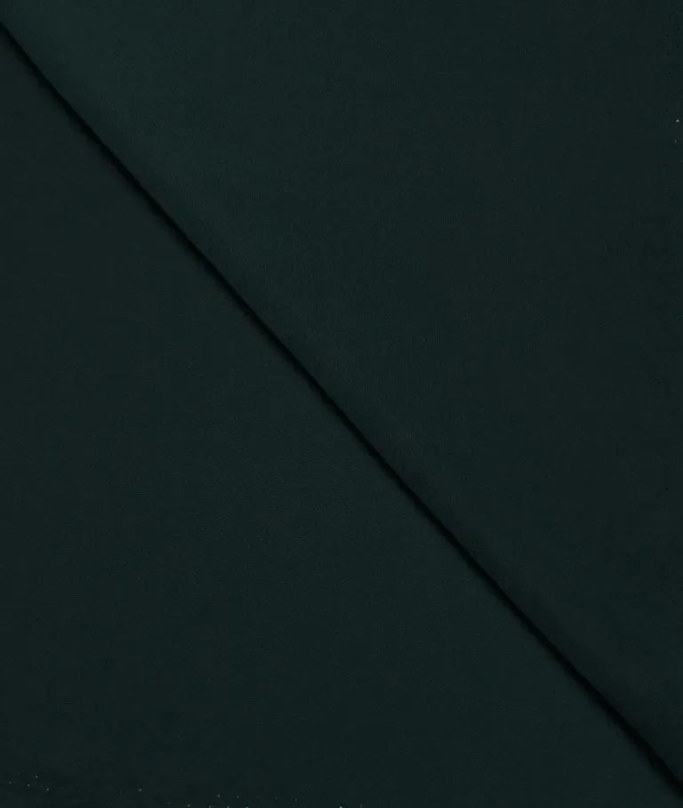 Emerald Noir 4 Way Stretchable By D&J Italy (Unstitched Suiting Fabric) - Detailory