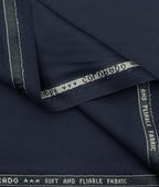 Navy Blue Colorado by Raymond (Unstitched Suiting Fabric) - Detailory