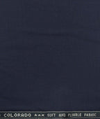Navy Blue Colorado by Raymond (Unstitched Suiting Fabric) - Detailory