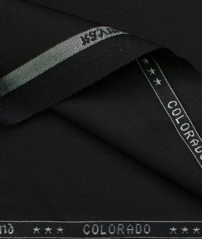 Carbon Shadow Colorado by Raymond (Unstitched Suiting Fabric) - Detailory