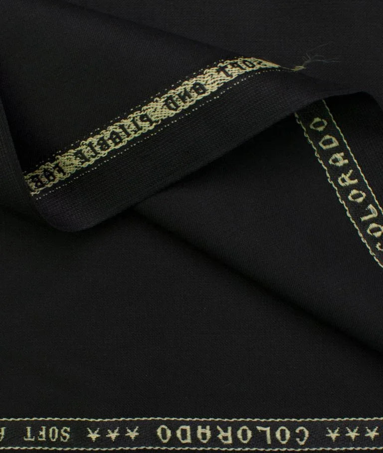 Midnight Colorado by Raymond (Unstitched Suiting Fabric) - Detailory