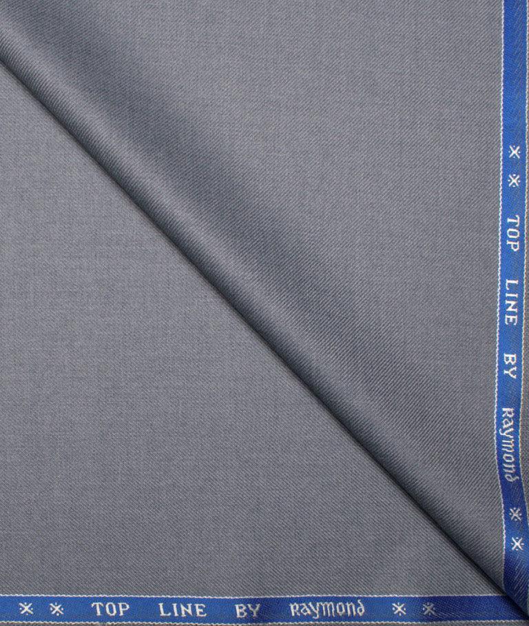 Shadow Grey by Raymond Top Line (Unstitched Suiting Fabric) - Detailory