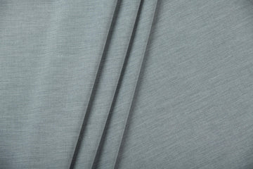 Steel Grey Lycra By D&J Italy (Unstitched Suiting Fabric) - Detailory