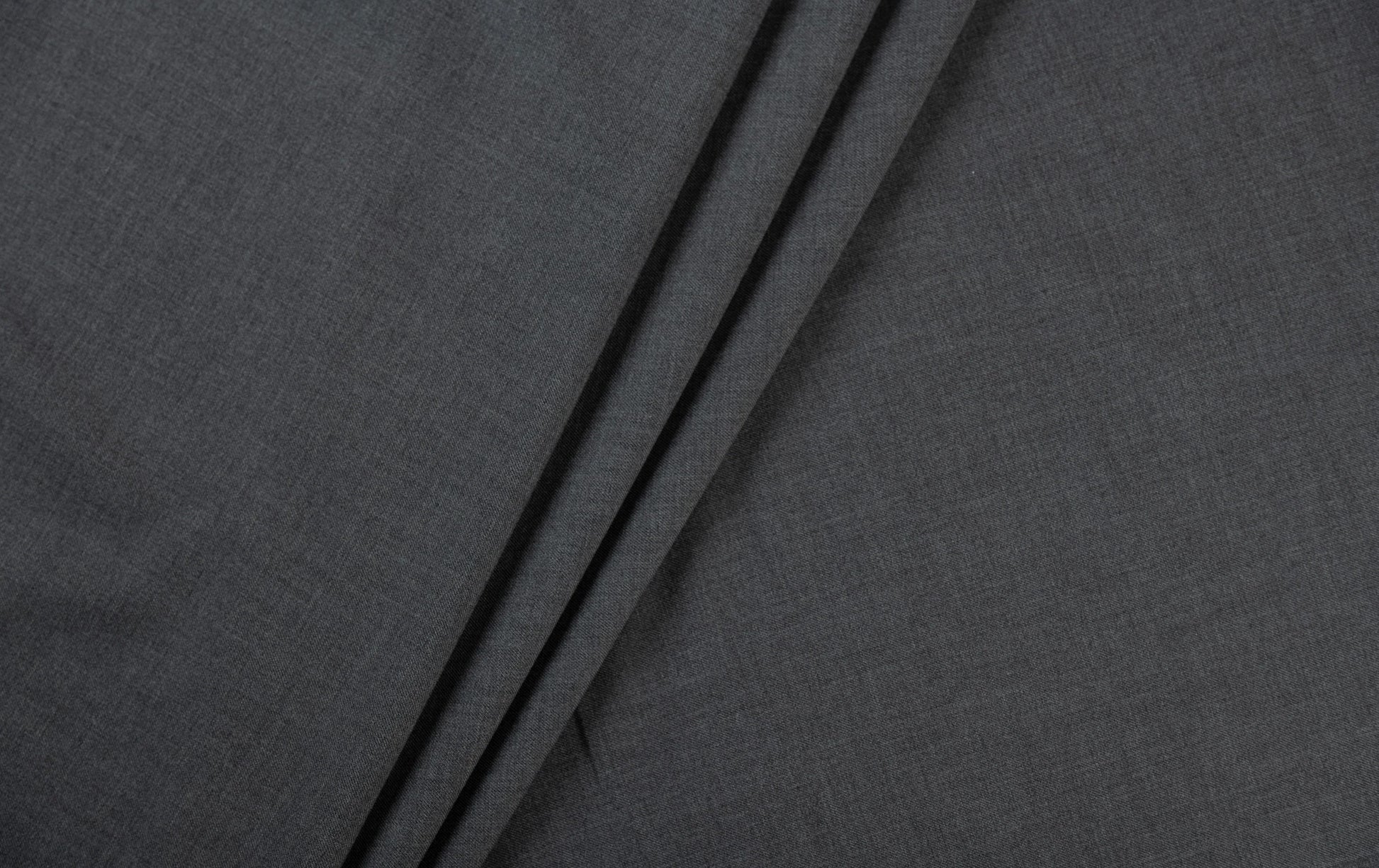 Graphite Grey Lycra By D&J Italy (Unstitched Suiting Fabric) - Detailory