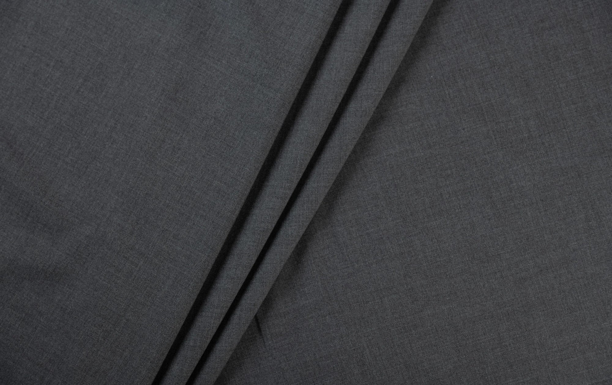 Graphite Grey Lycra By D&J Italy (Unstitched Suiting Fabric) - Detailory