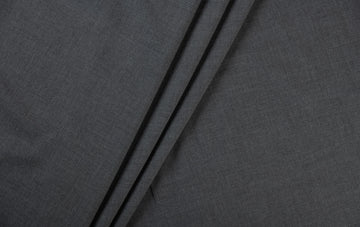 Graphite Grey Lycra By D&J Italy (Unstitched Suiting Fabric) - Detailory