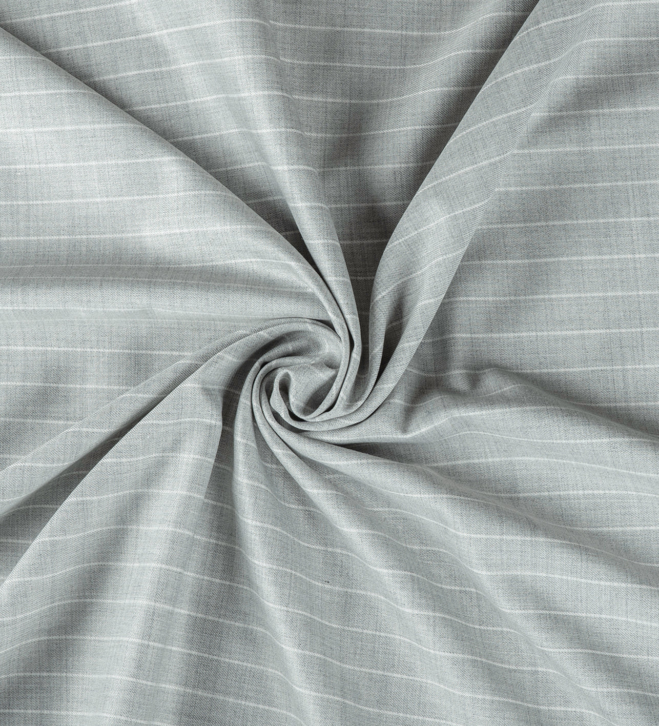 Pearl Grey Pinstripe by Absoluto (Unstitched Suiting Fabric)