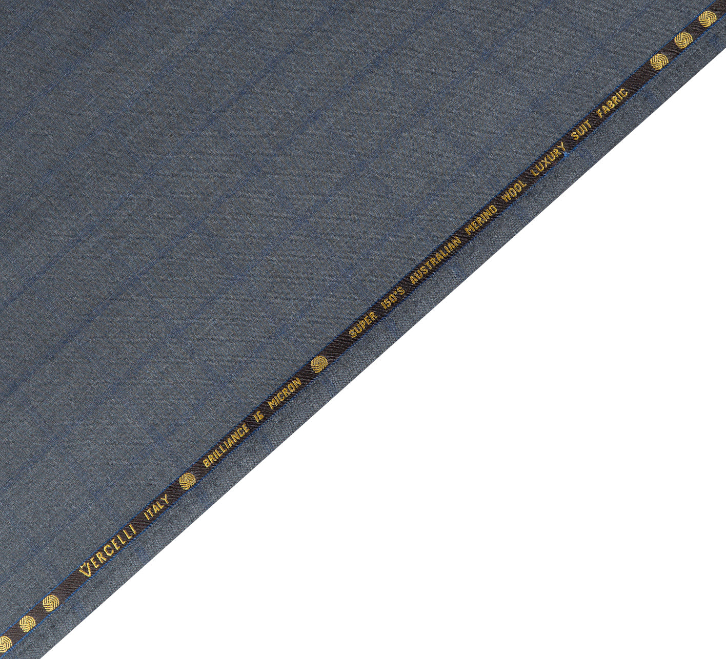 Pietra Grey Check by Vercelli Italy (Unstitched Suiting Fabric)