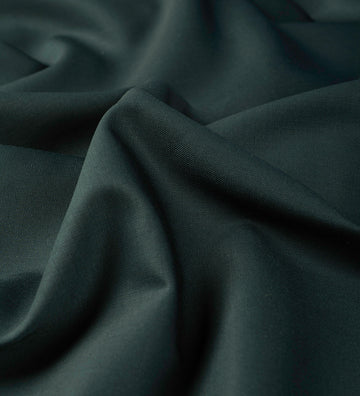 Dark Teal Green by Vercelli Italy (Unstitched Suiting Fabric)